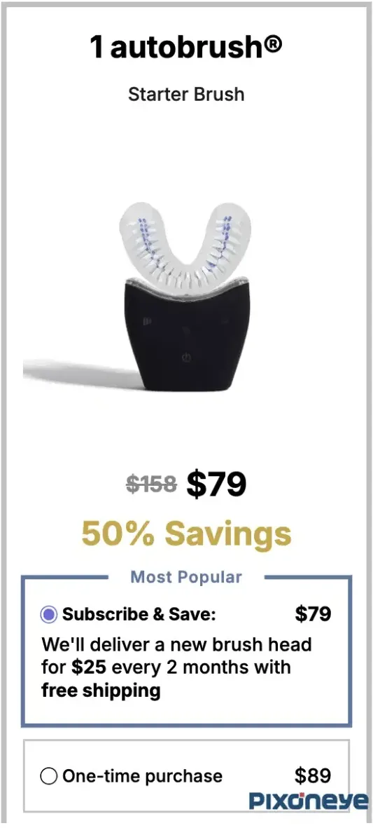 buy Autobrush electric toothbrush